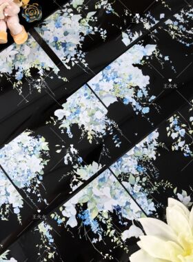 江月令 繁花梦里 流麻滴胶吧唧砖前梦幻花花手帐pet胶带分装