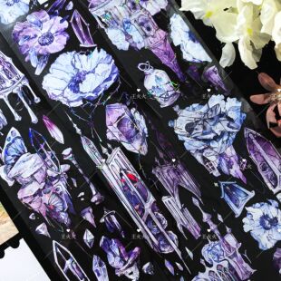 沉睡剧院 失落之地 暗黑漂浮岛残垣咕卡流麻滴胶手帐pet胶带