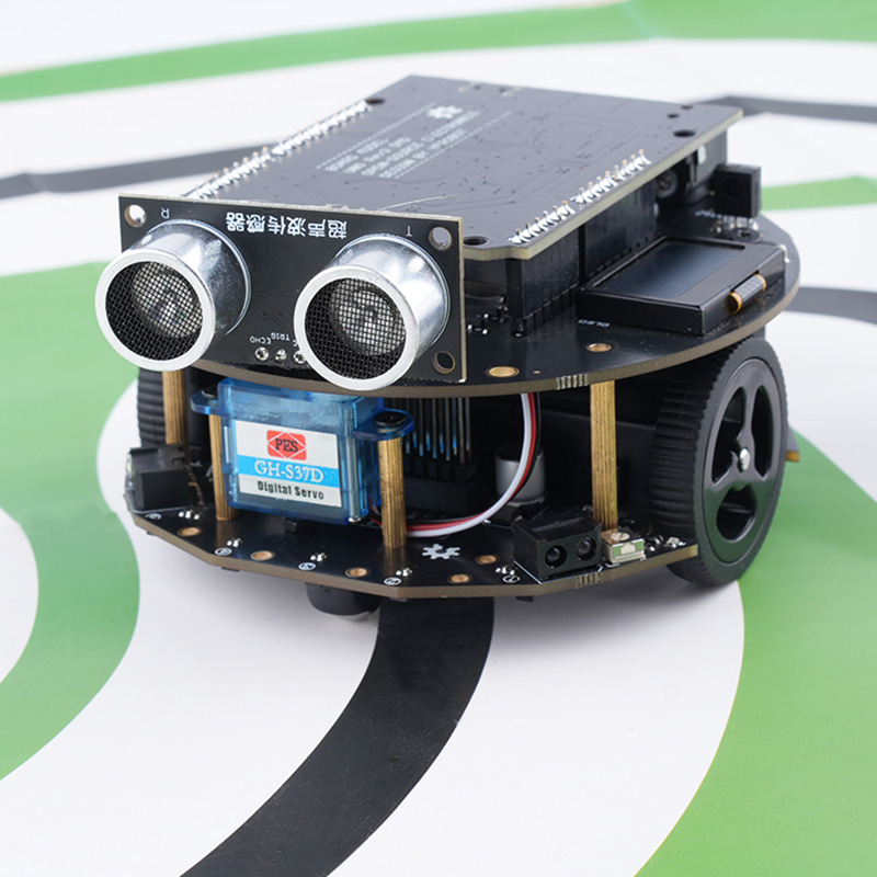 巡线机器人遥控寻迹避障arduino