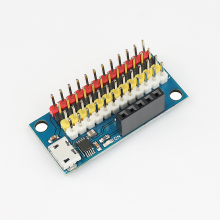 I2C扩展接口 12路I2C SR09 多路超声波测距扩展 USB转串口