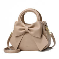 2026 Niche design new women's bag Spring/Summer Small bag, bow hand-held small square bag, Korean style simple crossbody bag thumbnail 7