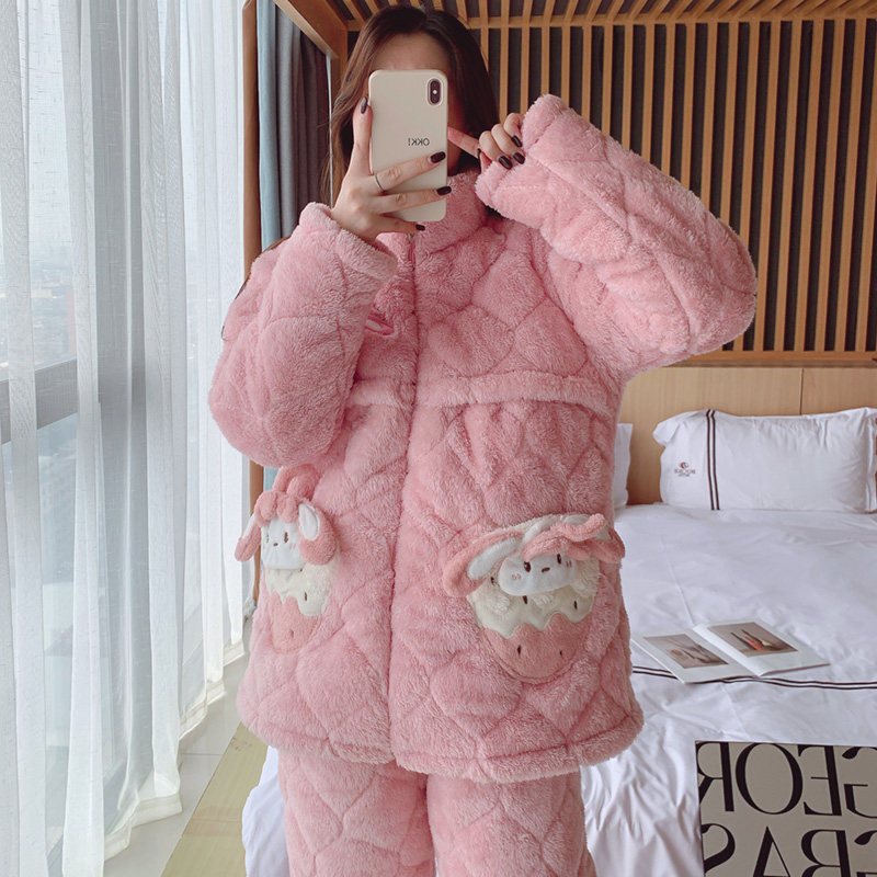 月子服冬季加绒加厚孕妇睡衣套装产妇产后哺乳女秋冬天保暖家居服,孕妇装/孕产妇用品/营养,家居服套装,淘宝优惠券,粉丝福利购,淘宝优惠卷