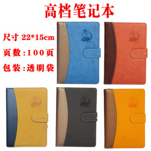 高档笔记本/代带扣磁性记事本/笔记本子/商务办公礼品物
