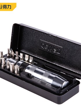 deLi工具冲击螺丝批套装13件DL8901