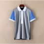 Áo thun nam 2018 mùa đông mới 67 0380 Colorblock Áo sơ mi ngắn tay giản dị - Polo áo polo có cổ