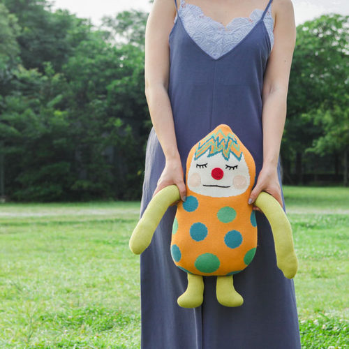 毛怪森林创意编织玩偶可爱礼物