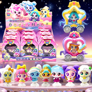 奇妙萌可闪耀流星惊喜盲盒2025新款女孩玩具第六季爱心极光公仔七