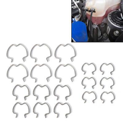 跨境汽车改装用品18个装800-801快速接头夹3/8inch5/8英寸1/2inch