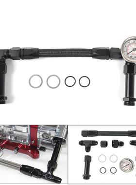 改装双三通入口管燃油汽车化油器碳水化合物管路配件双进AN8油套