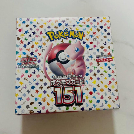 宝可梦Pokemon日版 PTCG 初代151 梦幻 SV2a-Y01 卡牌扩充包原膜