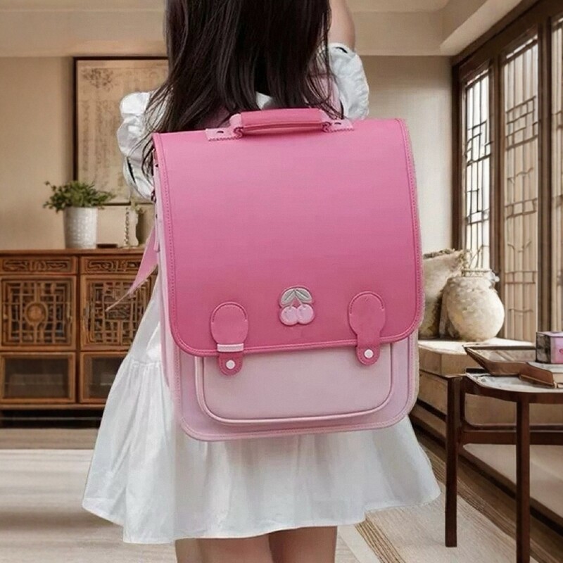 日本JGYPDM 2026新款儿童书包高档女生小学生1-6年级减负护脊书包