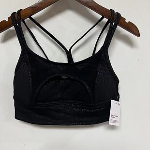 lululemon nulu and mesh yoga bra 女士运动胸衣 裸感面料
