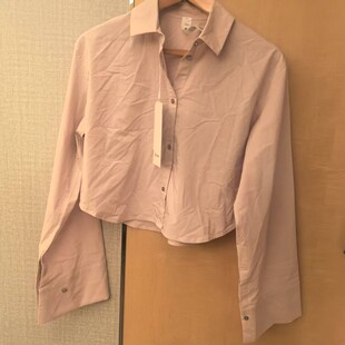 lululemon cropped 女士短款府绸衬衫