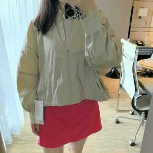 lululemon lightweight hem-cinch bomber jacket 女士夹克外套