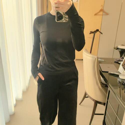 lululemon swiftly wool long sleeve 女士羊毛保暖长袖 修身版型
