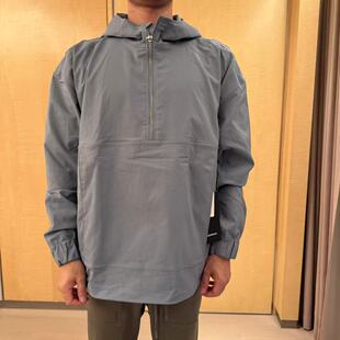 lululemon twill 男士斜纹半拉链外套