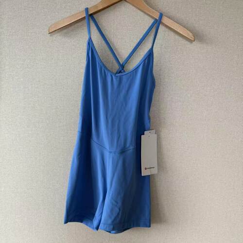 lululemon align 女士运动交叉肩带连体衣4''