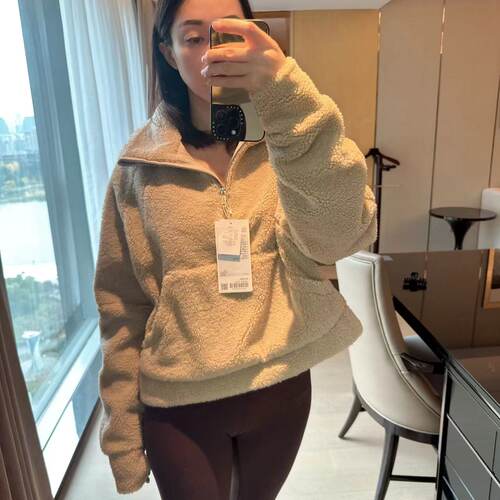 lululemon厚款宽松毛绒