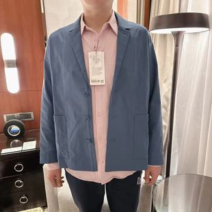 lululemon relaxed fit 男士宽松款斜纹西装外套