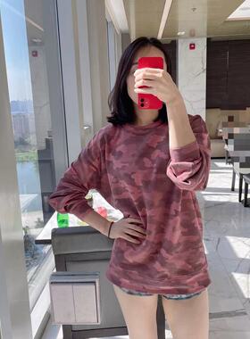 lululemon perfectly oversized crew 宽松版 套头卫衣  男朋友风