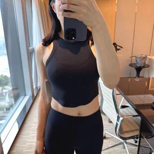 lululemon hold tight cropped tank 短款运动背心