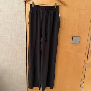 lululemon zip-pleat 女士拉链褶饰可调节长裤*常规偏短