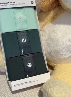 lululemeon resistance band set 运动弹力带