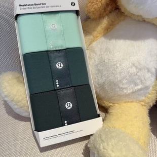 lululemeon resistance band set 运动弹力带