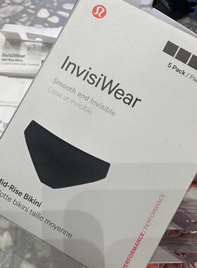 lululemon invisiwear bikini 5pack 女士无痕内裤 5条装