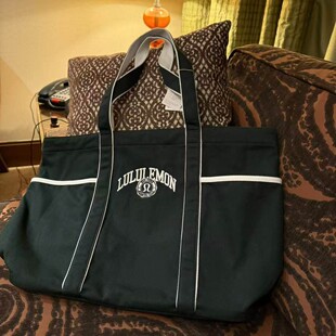 lululemon daily multi-pocket mini canvas tote 多口袋托特包