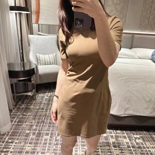 Lululemon All aligned 女士螺纹短袖连衣裙