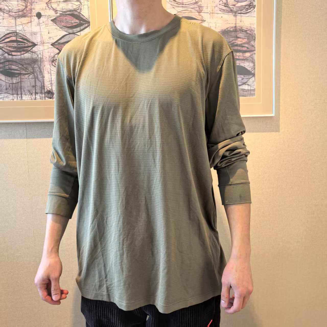 Lululemon License to train 男士训练宽松款长袖T恤