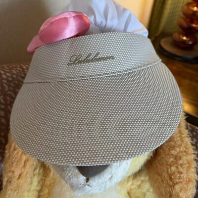 lululemon two-tone canvas visor 遮阳帽 防晒帽