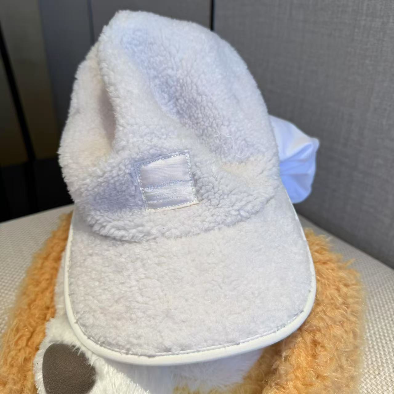 lululemon textured fleece cinchable cap 鸭舌帽