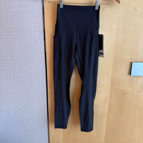 Lululemon女士高腰口袋裸感