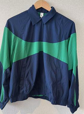 lululemon nylon colourblock collared jacket*sotm 女士外套