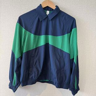 lululemon nylon colourblock collared jacket*sotm 女士外套