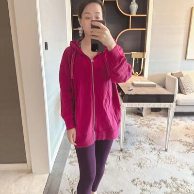 lululemon女士宽松版型连帽衫