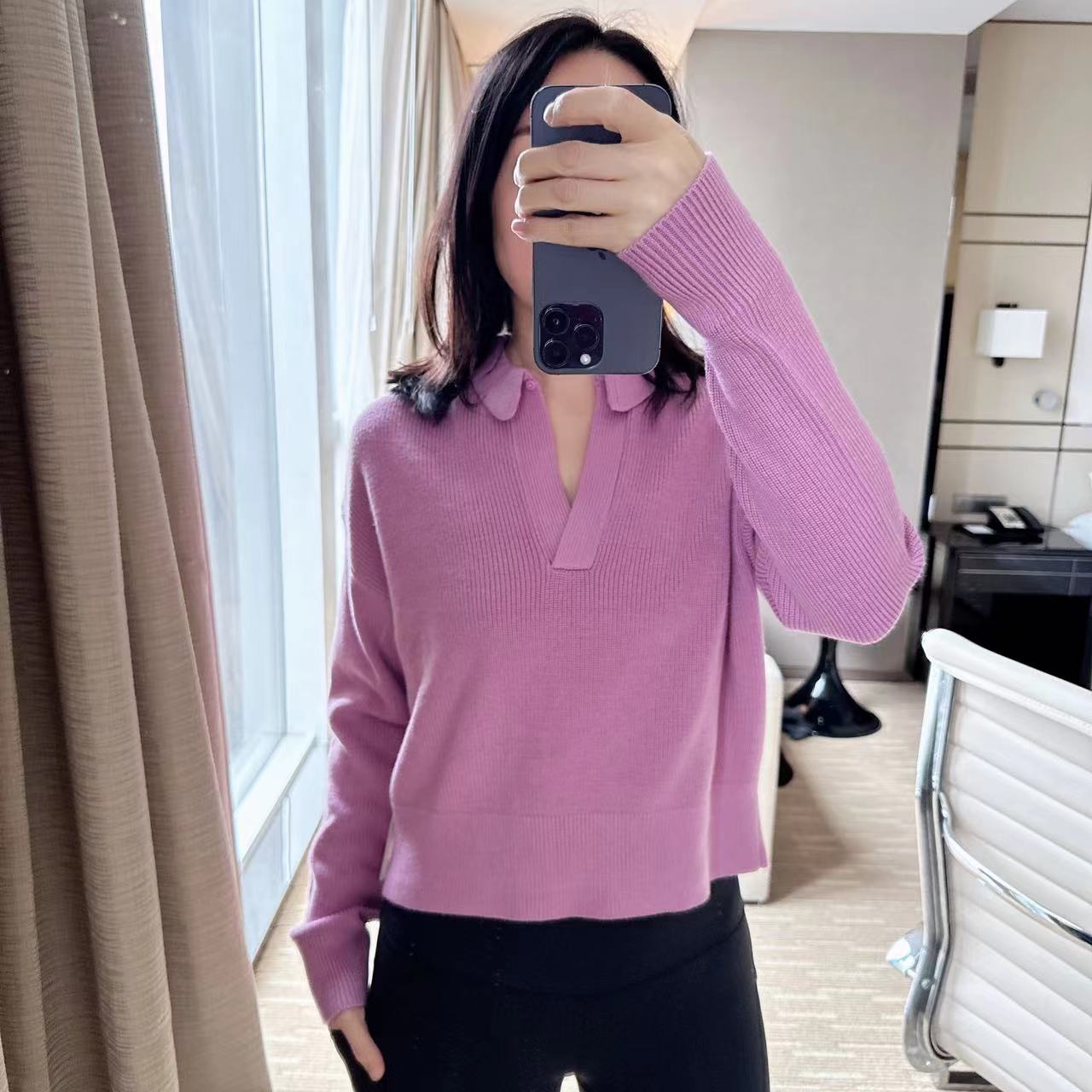 女士毛衣lululemonCollared