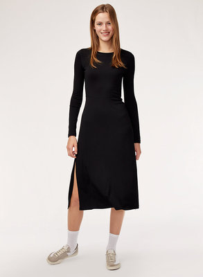 Aritzia Wilfred Free Kaylee Dress 长袖连衣裙