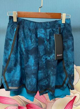 Lululemon Surge Short 6'' Lined*BoldLines 男士运动休闲短裤