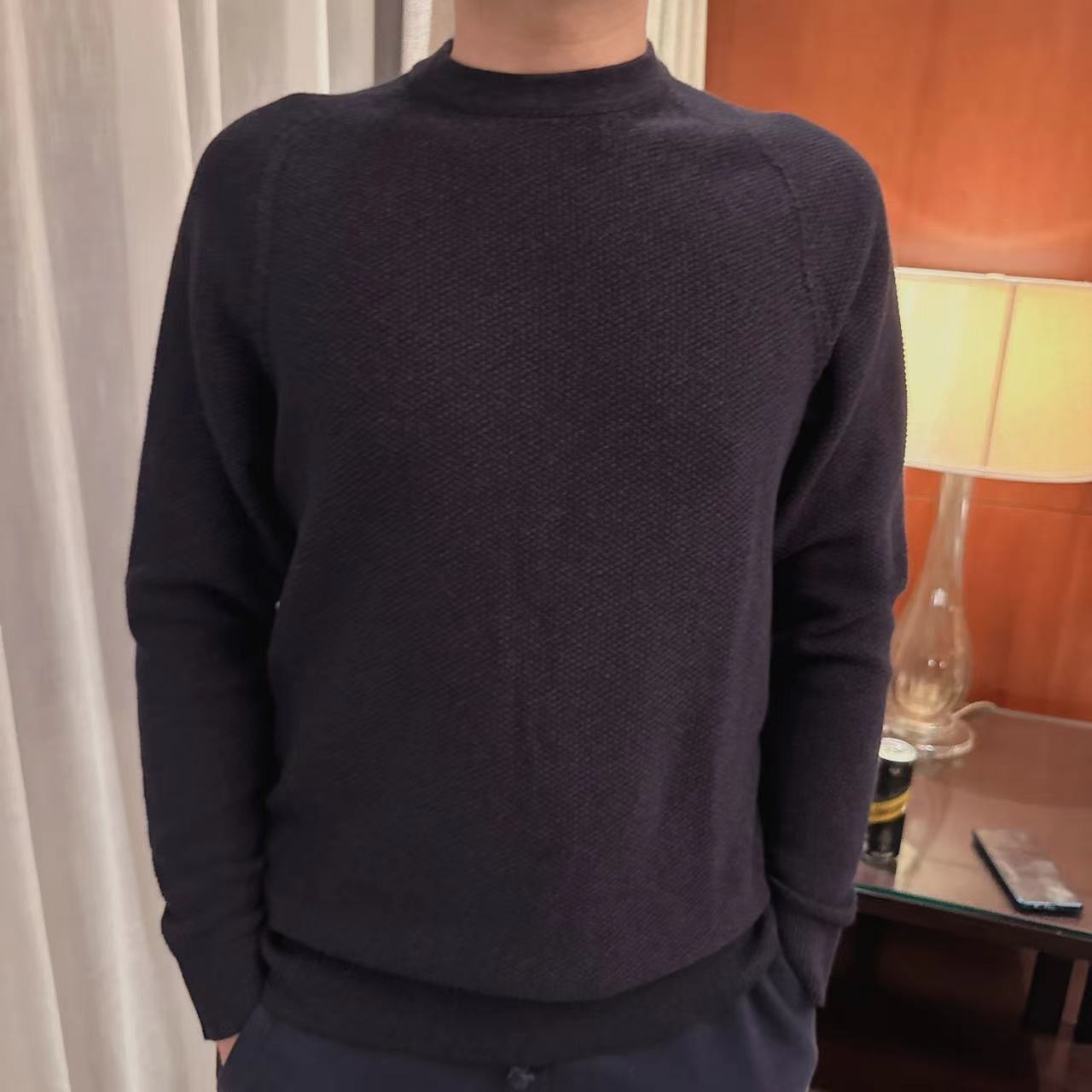 lululemon男士套头针织衫