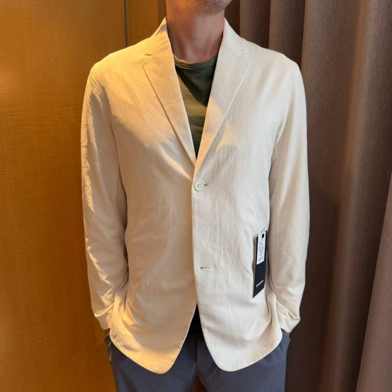 lululemon男士休闲西装外套