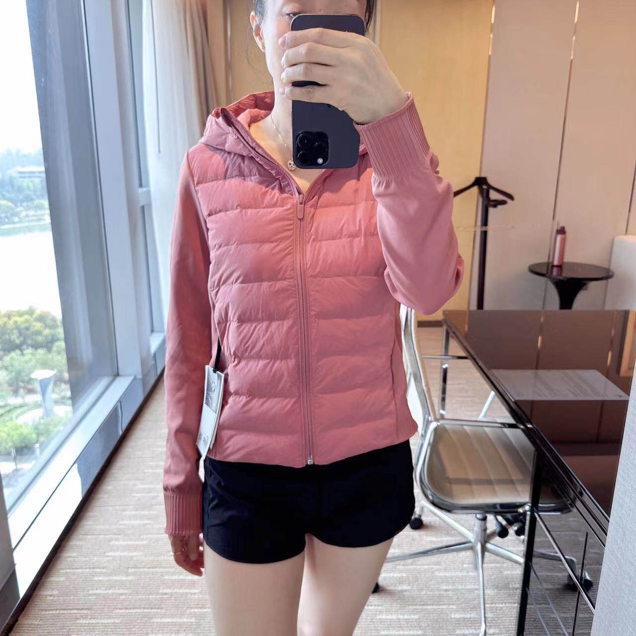 lululemon down and around jacket 女士短款羽绒外套 鹅绒填充