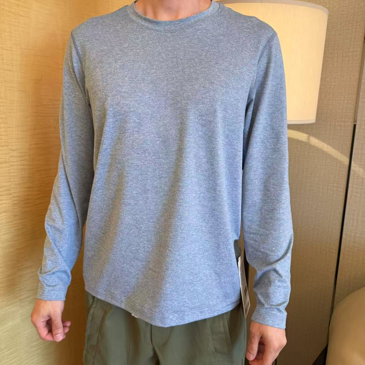 lululemon soft jersey 男士长袖针织衫