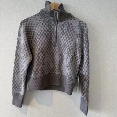 lululemon merino wool half zip*slnsh 女士半拉链羊毛衫