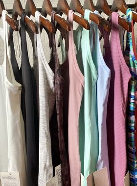 lululemon cool racerback II 瑜伽运动背心 luon 面料