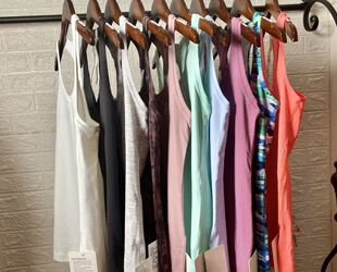 lululemon cool racerback II 瑜伽运动背心 luon 面料