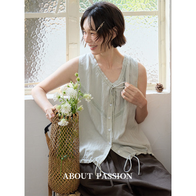 绝美蕾丝花边背心女夏季