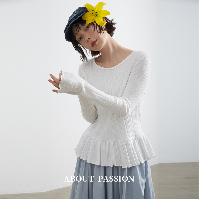 ABOUTPASSION·肌理感芭蕾T恤